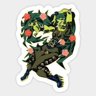 Cactus girl Sticker